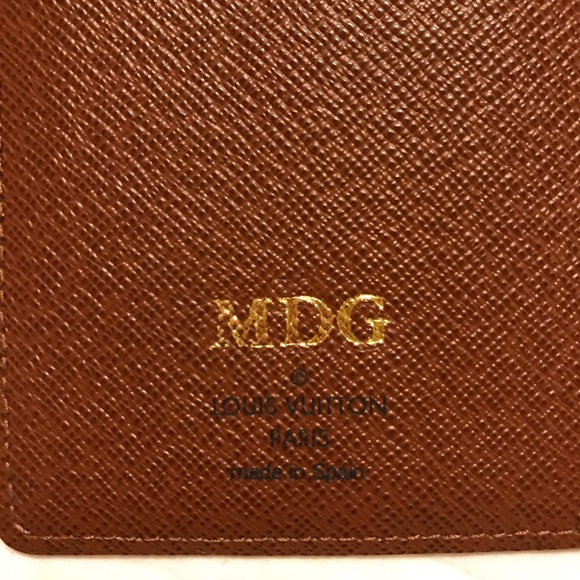 Authentic Louis Vuitton checkbook cover - Picture 3 of 9